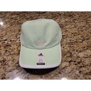 Adidas Womens Hat Aeroready Cap StrapBack Adjustable Woman Ladies Green NWT